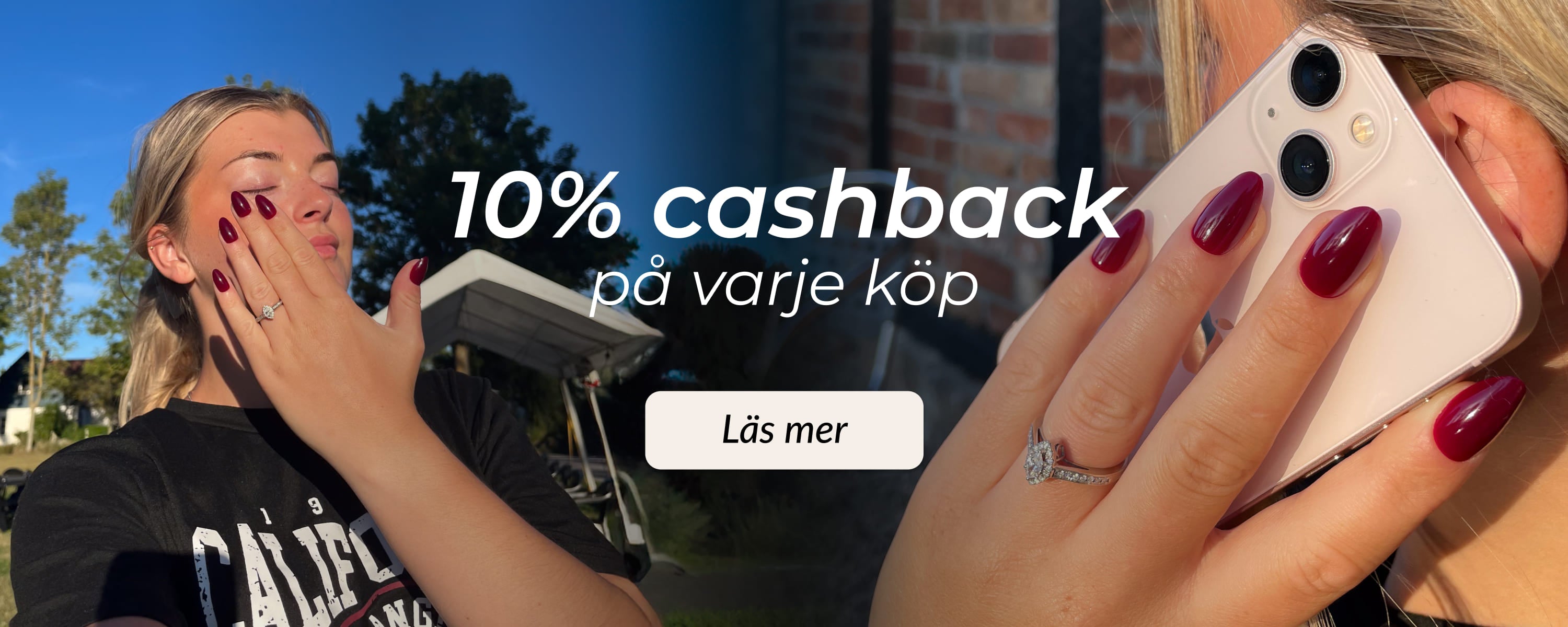 10% cashback på varje köp hos Naild-it