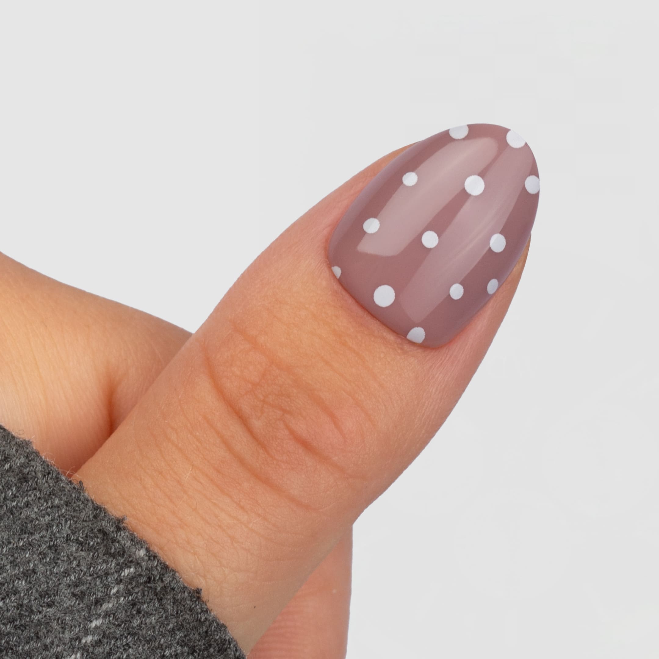 Mauve Polka Almond Short