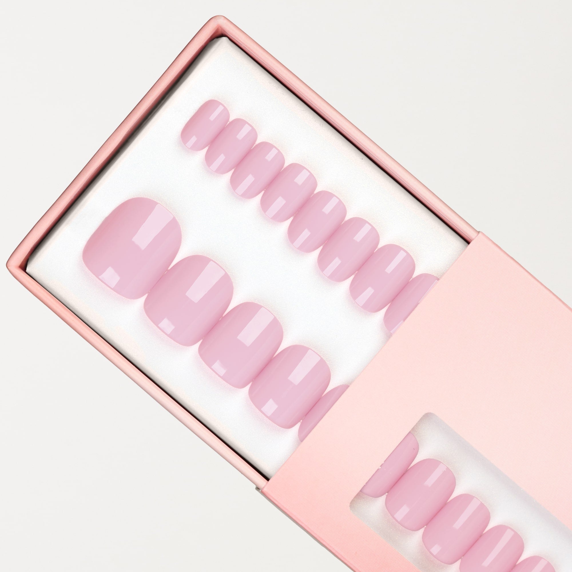 Rose Petal Squoval Short