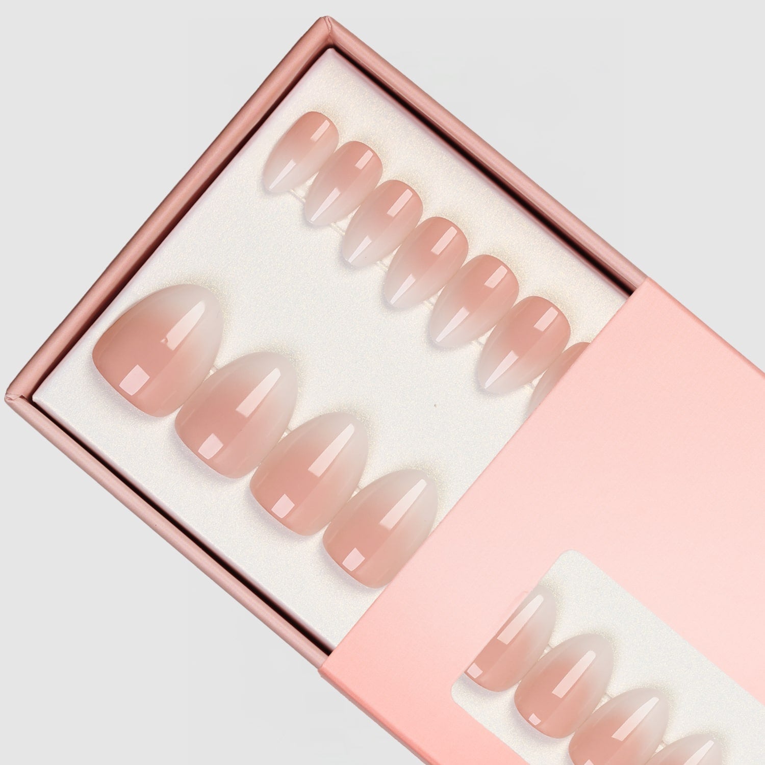 French Ombre Almond Short