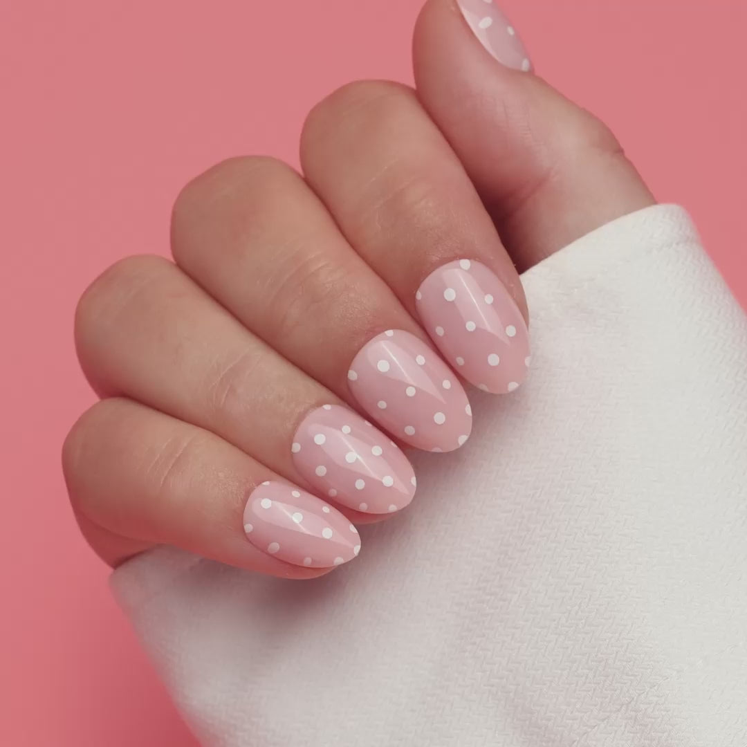 Ballet Blush Polka Almond Short
