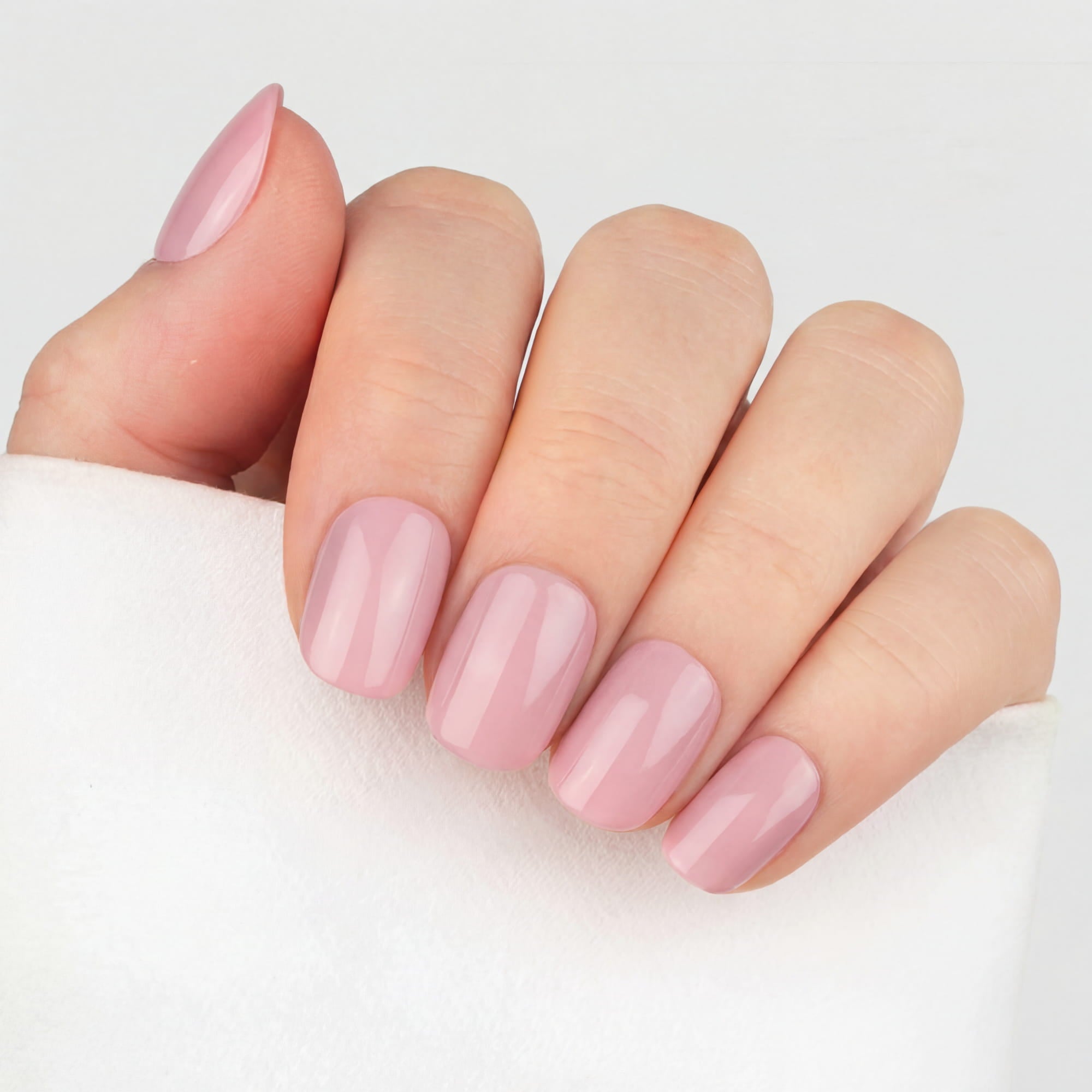 Rose Petal Squoval Short